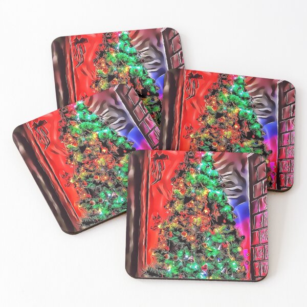 Item preview, Christmas Tree on Red designed and sold by RitaMaye.