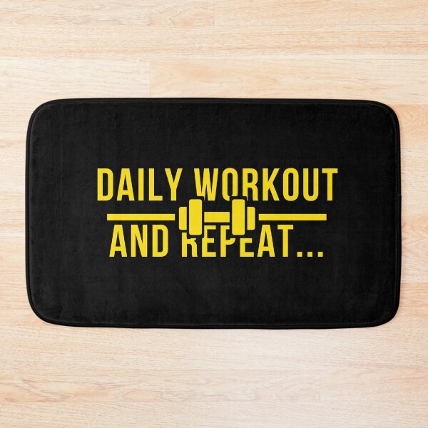 Item preview, Daily Workout And Repeat... designed and sold by jpremiumdesigns.