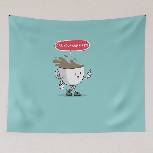 Item preview, Fill Your Cup First designed and sold by VBeesTees.