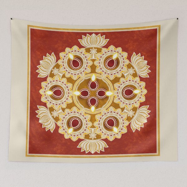 Item preview, Diwali, rangoli mandala designed and sold by Prita-D.