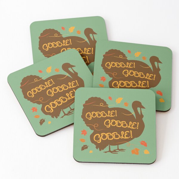 Item preview, Thanksgiving Turkey - Gobble Gobble Gobble! designed and sold by gingerraccoon.