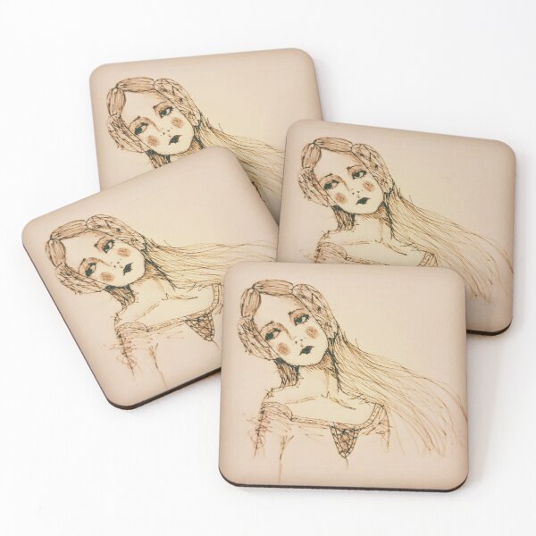 Item preview, Medieval lady designed and sold by Emily Bird.