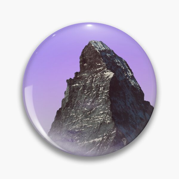 Item preview, Mountainpeak above purple clouds designed and sold by Statim.