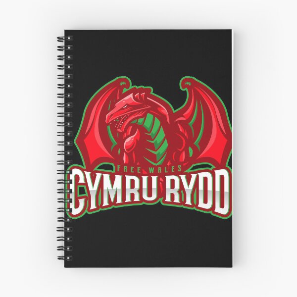 Aperçu de l'œuvre Cymru Rydd - Free Wales V9 créée et vendue par MandWthings.