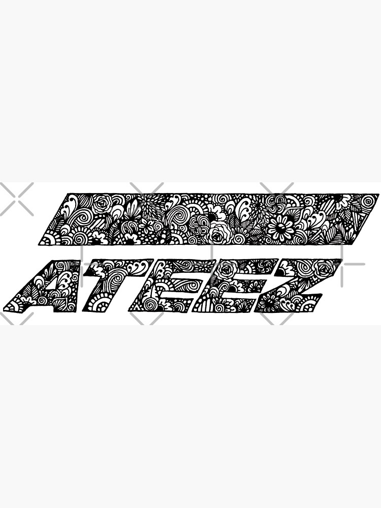 ATEEZ Logo SVG Png, Eps, Dxf K-pop Atiny, Cricut File for T-shirts - Etsy  Norway