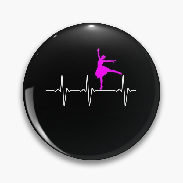 Item preview, Ballerina With A Heartbeat - I Love Ballet designed and sold by Ibu83.