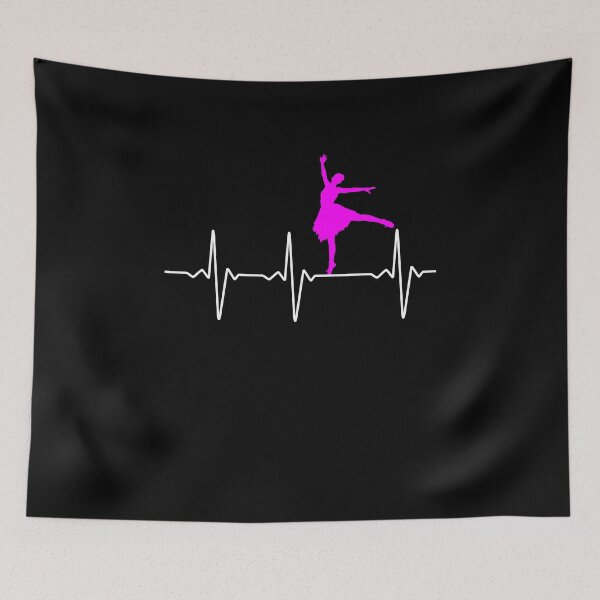 Item preview, Ballerina With A Heartbeat - I Love Ballet designed and sold by Ibu83.