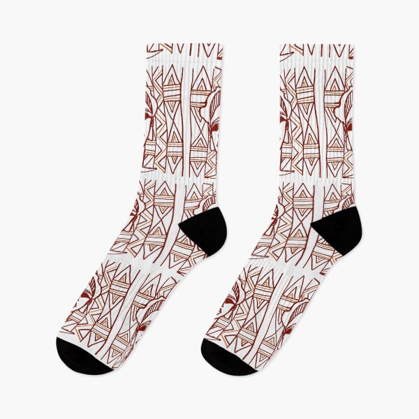 Item preview, Red Ethnic Simple Woman Design designed and sold by junepillows.