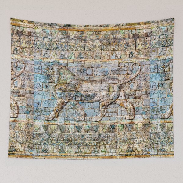 Item preview, Persian Lion Frieze 02 designed and sold by Weston  Westmoreland.