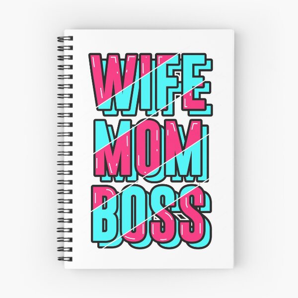 Item preview, Wife Mom Boss designed and sold by ecdato.