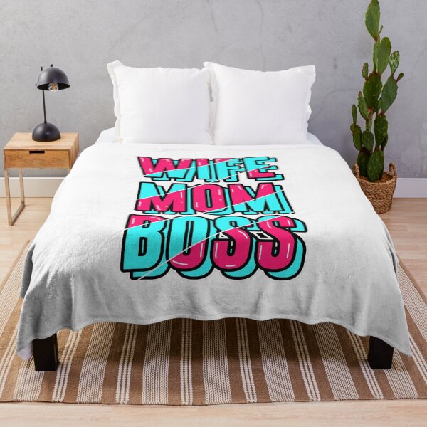 Item preview, Wife Mom Boss designed and sold by ecdato.