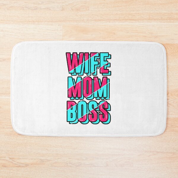 Item preview, Wife Mom Boss designed and sold by ecdato.
