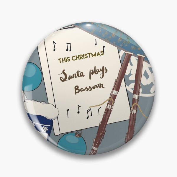 Item preview, Santa plays Bassoon this Christmas designed and sold by ElmLenonn.