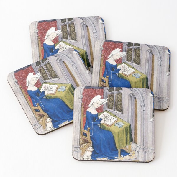 Item preview, Christine de Pizan designed and sold by brushandframes.