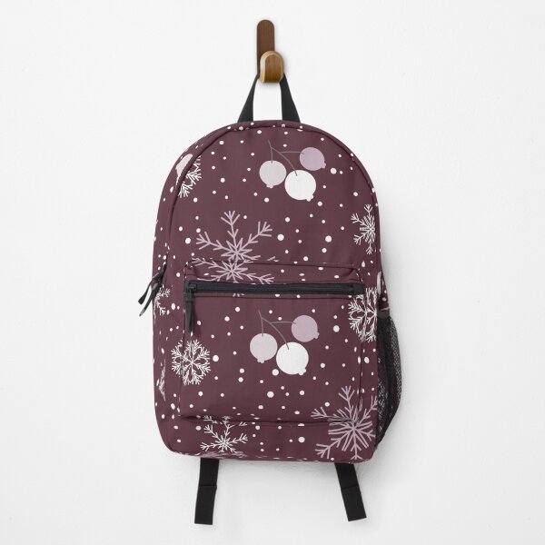Item preview, Winter tender berries and snowflakes designed and sold by floraaplus.