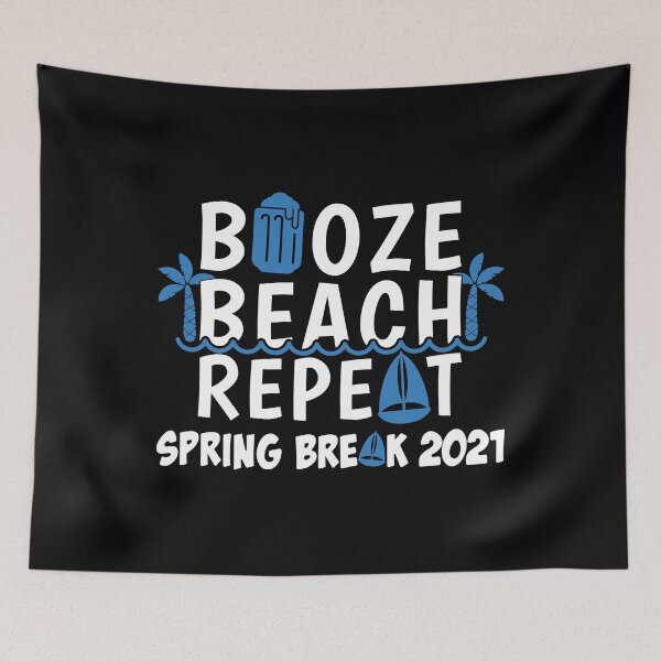 Item preview, Beach Booze Repeat Spring Break Cruise 2021 product designed and sold by jakehughes2015.