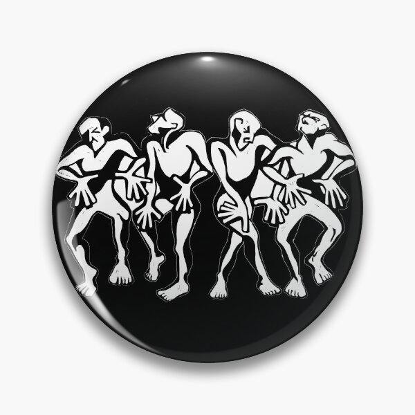 Item preview, Boogie Men B&W designed and sold by KatydidKay.