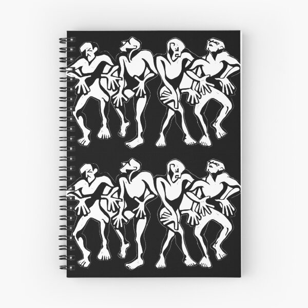 Item preview, Boogie Men B&W designed and sold by KatydidKay.