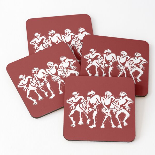 Item preview, Boogie Men - Red designed and sold by KatydidKay.