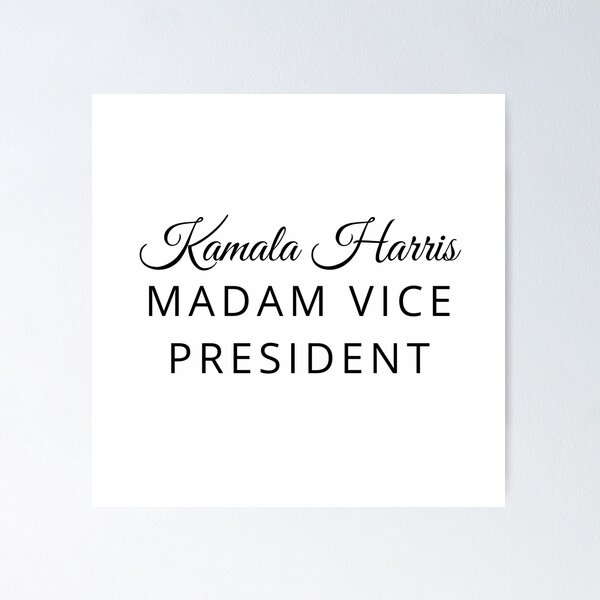 Item preview, Madam Vice President  designed and sold by TINASTORESHOPE.
