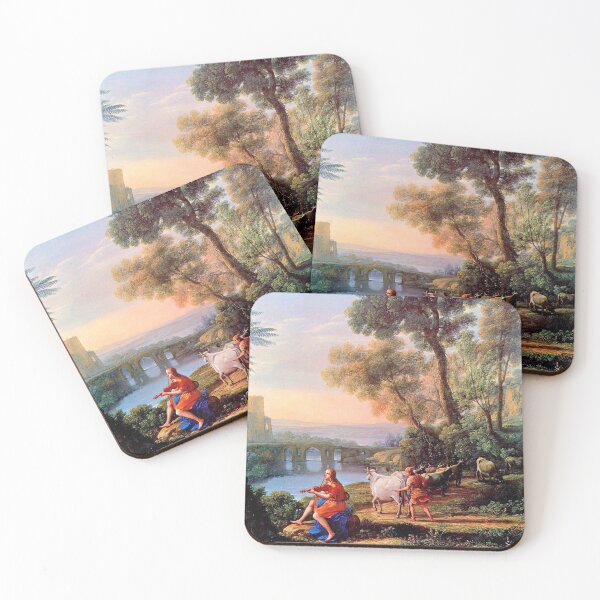 Item preview, Landscape with Apollo and Mercury designed and sold by brushandframes.