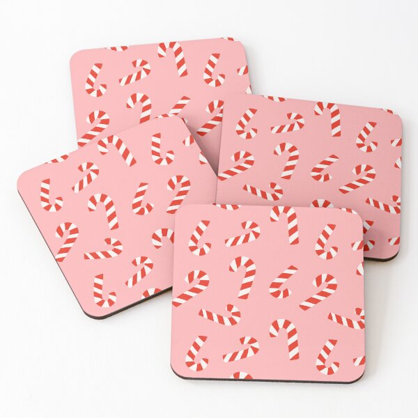 Item preview, Candy Canes - Pink designed and sold by latheandquill.