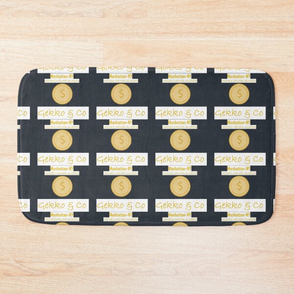 Item preview, GEKKO & CO . MANHATTAN / MONEY NEVER SLEEPS_FUNNY T CHIRT designed and sold by Dahani-mo.