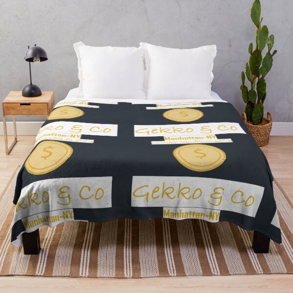 Item preview, GEKKO & CO . MANHATTAN / MONEY NEVER SLEEPS_FUNNY T CHIRT designed and sold by Dahani-mo.
