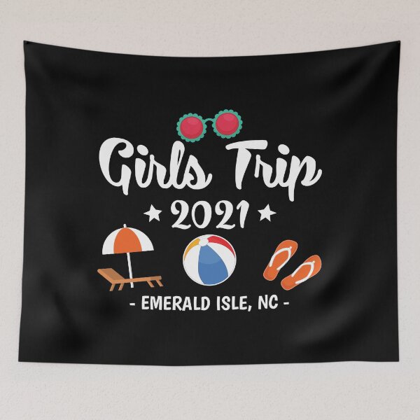 Item preview, Matching Bachelorette Emerald Isle Girls Trip 2021 design designed and sold by jakehughes2015.