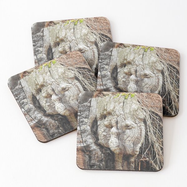 Item preview, Haunting face in tree trunk designed and sold by Gaynor-dI.