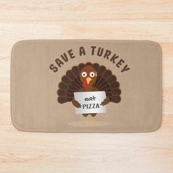 Item preview, Save a Turkey Eat Pizza designed and sold by Marzuqi Che Rose.