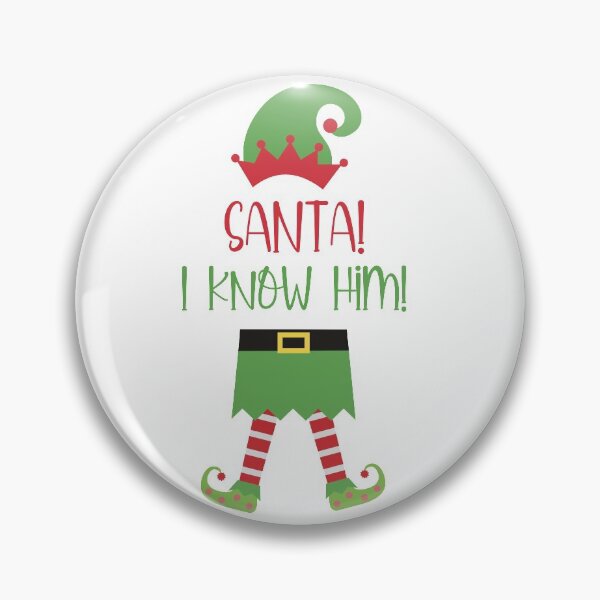 Artikelvorschau, Santa! Ich kenne ihn! entworfen und verkauft von burlybot.