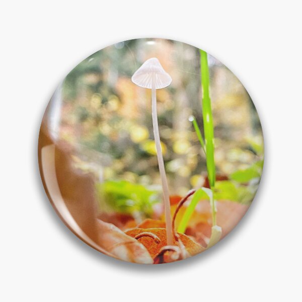 Item preview, Very slim mushroom standing in the forest designed and sold by Walderfahrung.