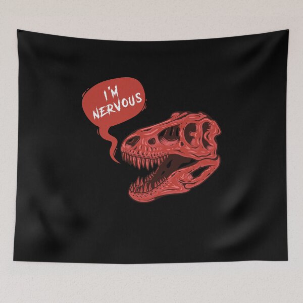 Item preview, I'm a nervous Rex handdrawing designed and sold by Usoubmaster.