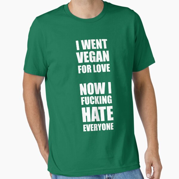 Vista previa del artículo con la obra «Declaración vegana», diseñado y vendido por dovpanda.
