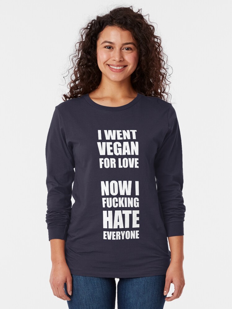 vegan statement shirt