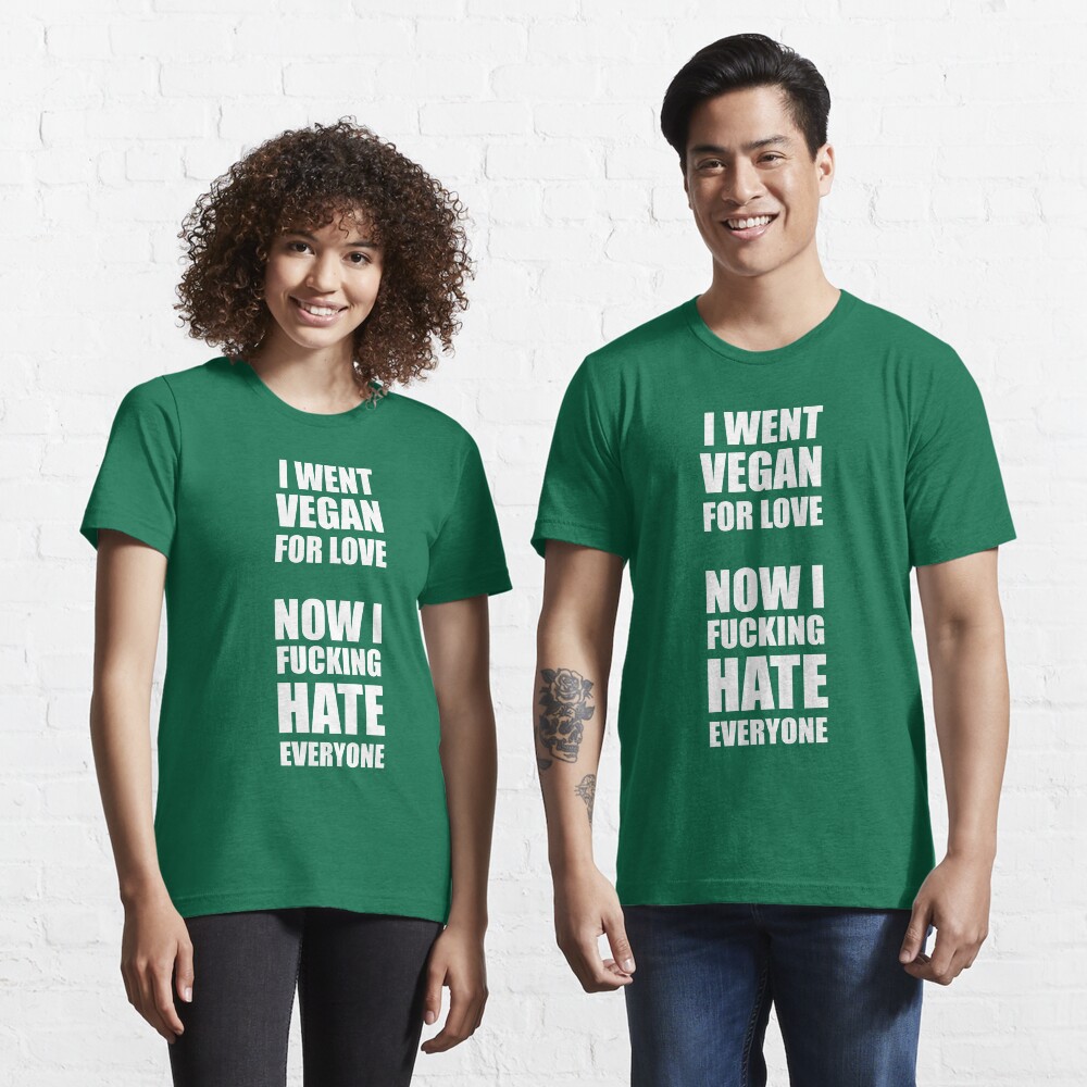 vegan statement shirt