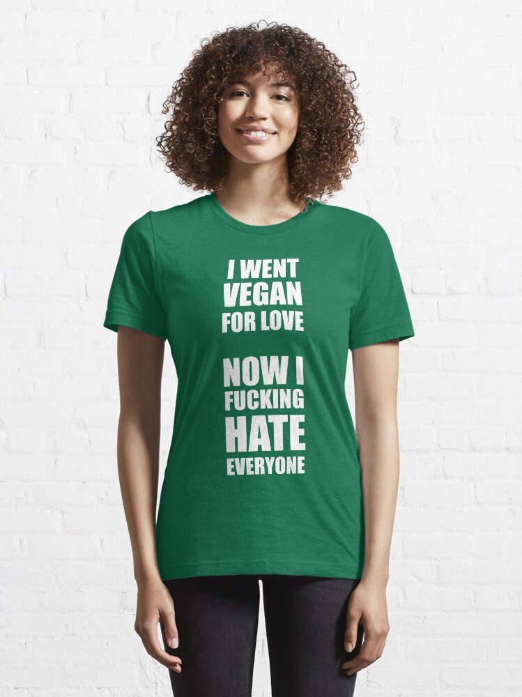 vegan statement shirt