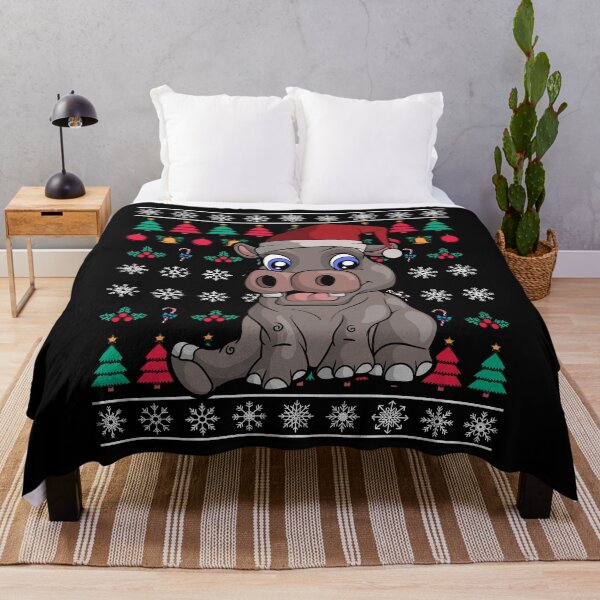 Item preview, Hippo Ugly Christmas designed and sold by bestshirtdesign.