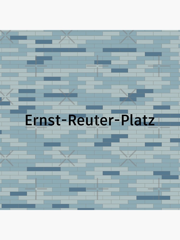 Ernst-Reuter-Platz Station Tiles (Berlin) by in-transit