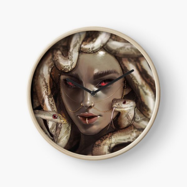 Medusa from greek mythology Clock