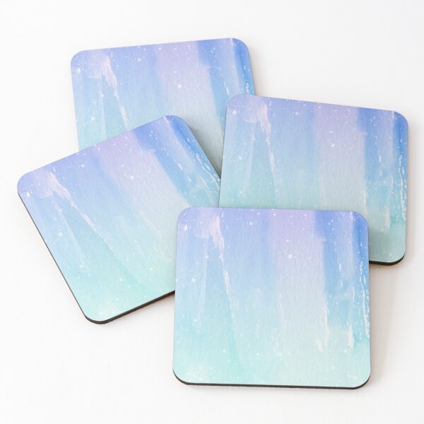 Item preview, Watercolor Abstract Azure Vector Splash designed and sold by Artsy-Craft.