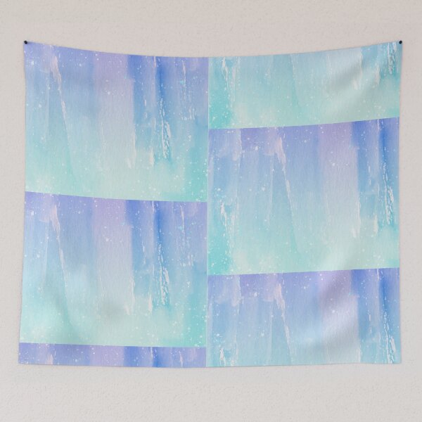 Item preview, Watercolor Abstract Azure Vector Splash designed and sold by Artsy-Craft.
