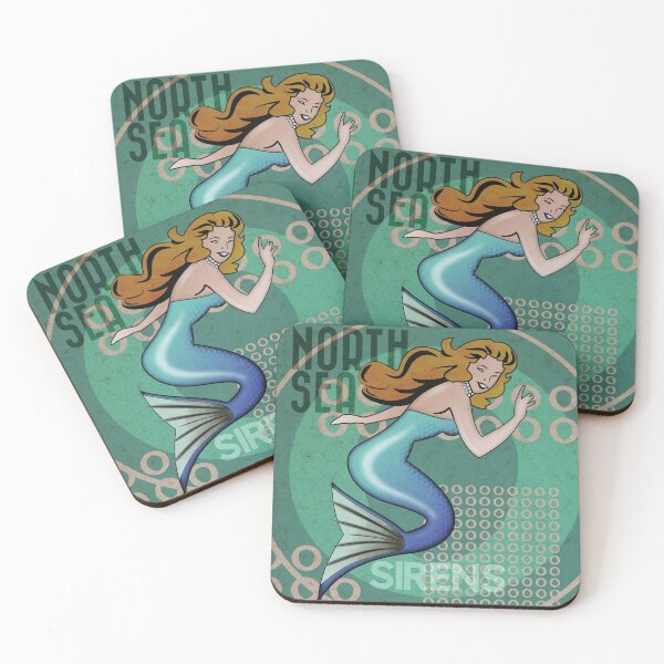 Item preview, North Sea Sirens - Retro Vintage Design designed and sold by Ben Nolan.