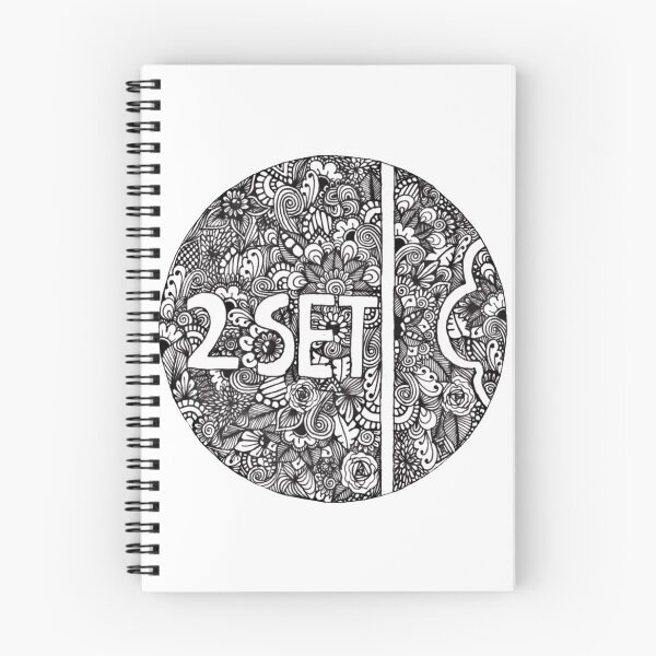 Item preview, Twoset zentangle logo designed and sold by TheHermitCrab.