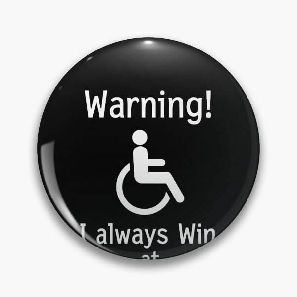 Item preview, Funny Handicap Gift I Sarcastic Disabled Wheelchair T-Shirt designed and sold by MarioShirtWorld.