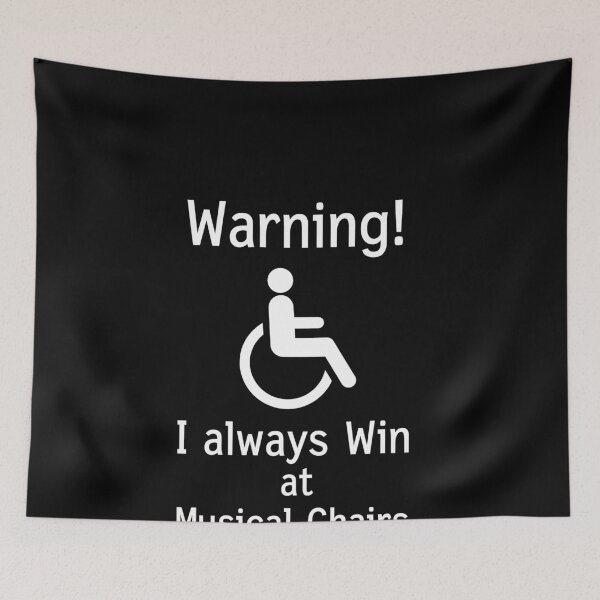 Item preview, Funny Handicap Gift I Sarcastic Disabled Wheelchair T-Shirt designed and sold by MarioShirtWorld.