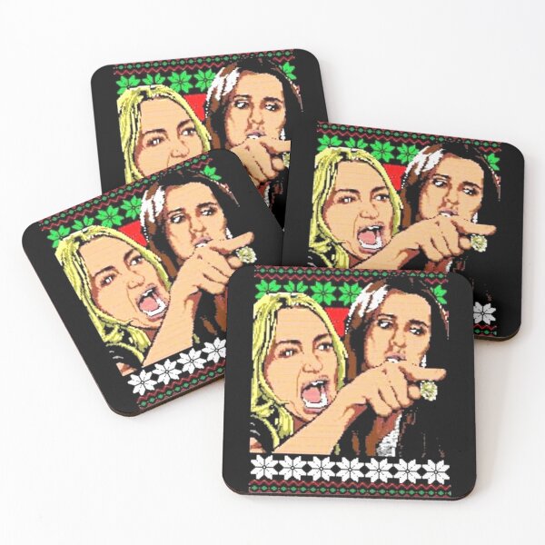Item preview, Woman Yelling at a Cat Ugly Christmas designed and sold by Maxmello.
