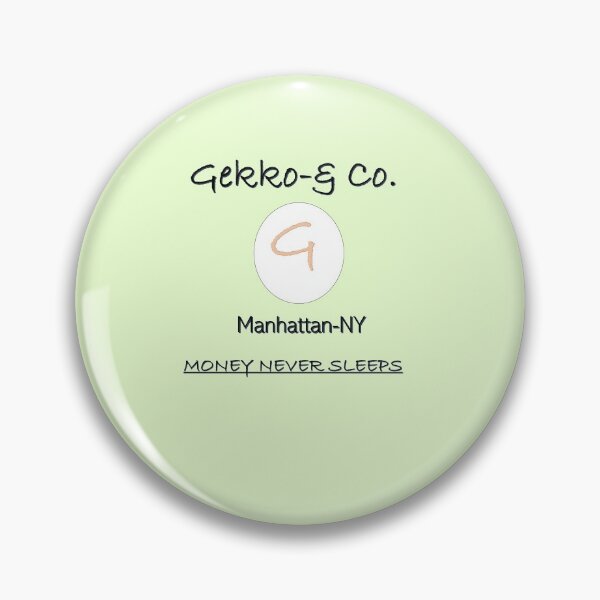 Item preview, Copy of GEKKO & CO. _G_ MANHATTAN / MONEY NEVER SLEEPS_FUNNY T CHIRT designed and sold by Dahani-mo.