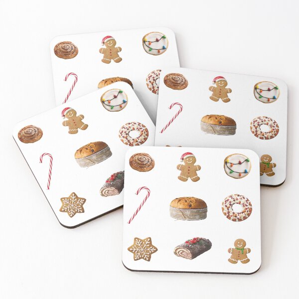 Item preview, Sweet Christmas Food Stickers Pack designed and sold by stickertopic.